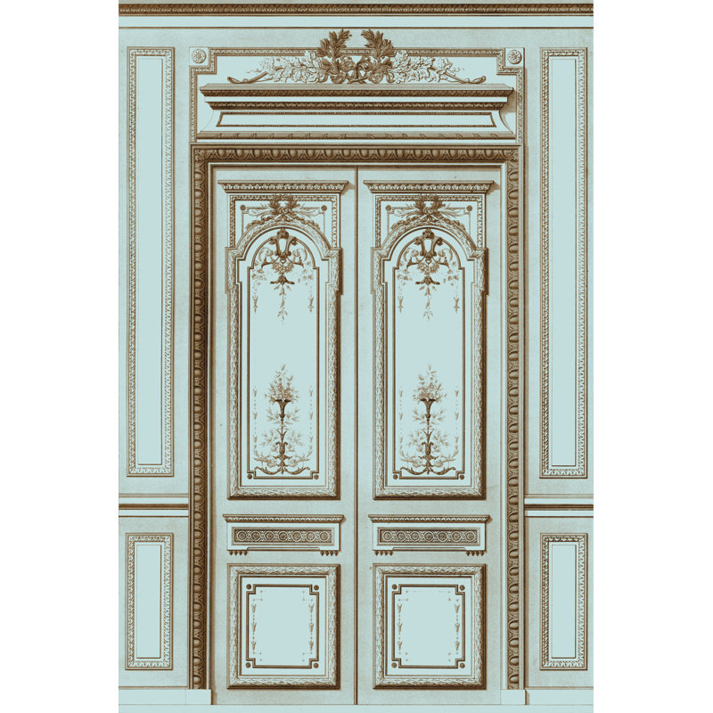 French Salon Doors I by Vision Studio - Wrapped Canvas Painting, 91cm H x 61cm W x 3.8cm D