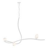 Glacier 3 - Light Unique/Statement Modern Linear Chandelier