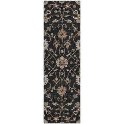 Premium Machine Washable Krause AMF1137 Global Rug