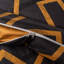 Premium Reversible Duvet Cover Set with Zipper Closure and Corner Ties-122411014