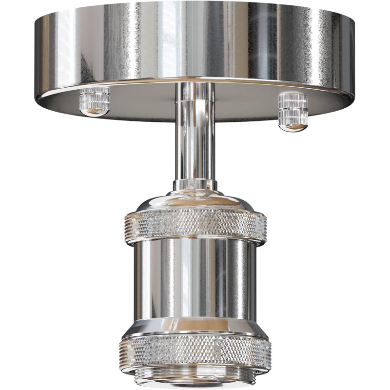 Semi Flush Mount, Chrome