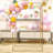 Lightweight Gold Wedding Garden Arbor