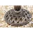 Bojerski Aluminum and Iron Tiered Birdbath