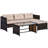 3 Piece Outdoor Sofa Set