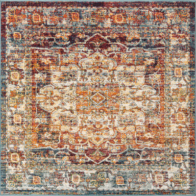 Tapis traditionnel Charian oriental crème