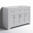 Moore 48'' Single Bathroom Vanity with Engineered Marble Top-1972973774