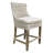 Upholstered Counter Stool with Solid Wood Frame-1641417580-1641417555