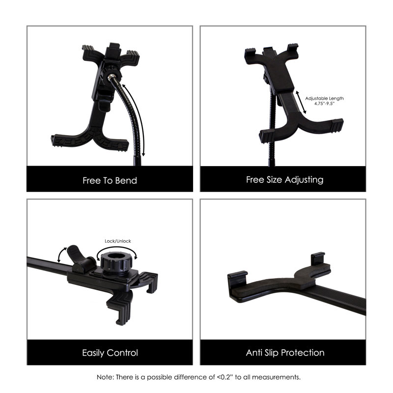 Ergonomic Flexible Octopus Universal Tablet Mounting system