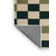 Tapis beige à carreaux lavable à la machine-2080565095