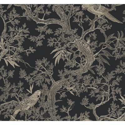Regal Ridge Plum Trailing Tree Wallpaper