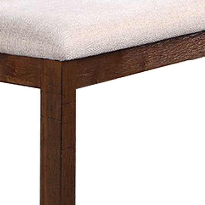Banc en bois massif Aesara