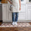 Anti-Fatigue Kitchen Comfort Mat, Blockprint Garden Pattern In Indigo Blossom-125219664-125219668
