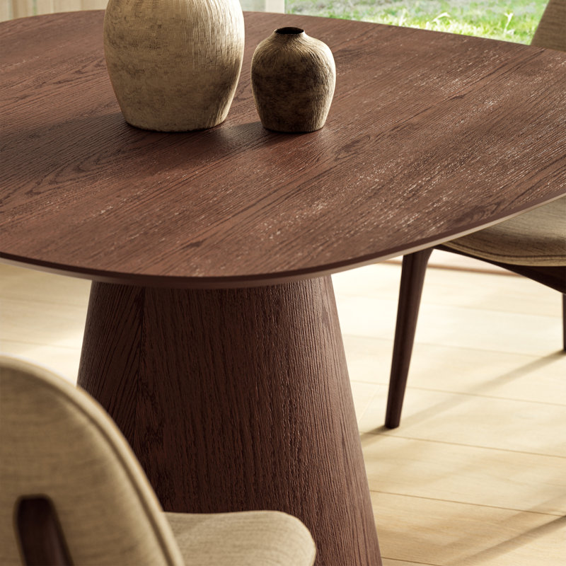 Lucy Dining Table, Brown
