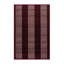Tapis rouge à carreaux lavable à la machine-1761521894