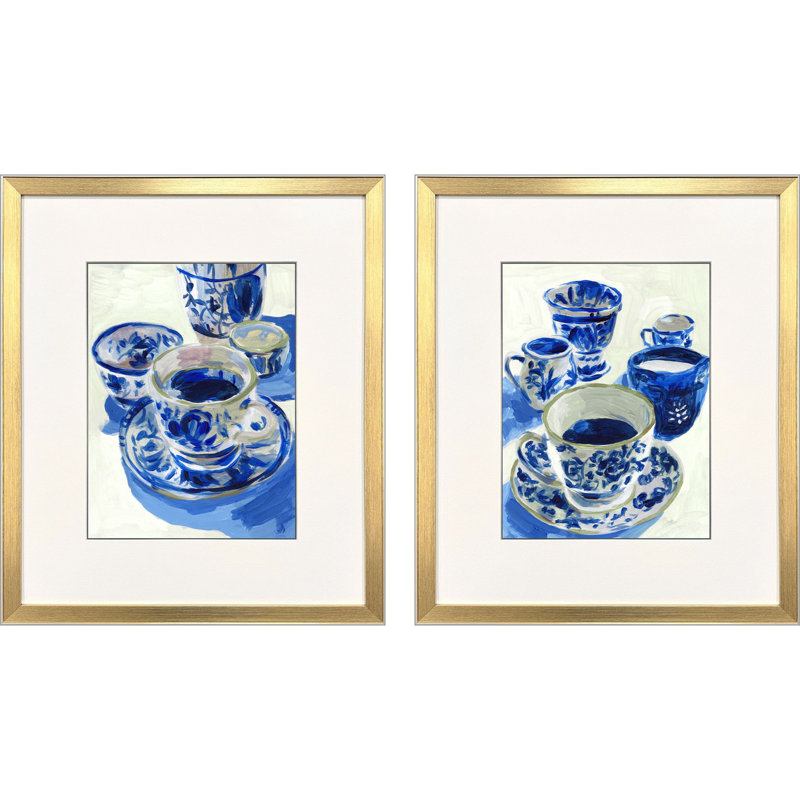 Art encadré à mémoire de porcelaine