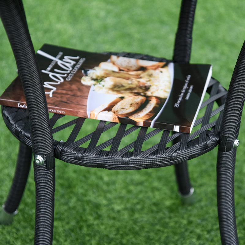 Outdoor Patio Dining Armchair with Cushion