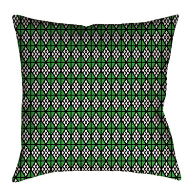 Katelyn Elizabeth Geometric Reversible Throw Pillow