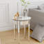Table de bout en verre Roddey