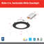 97 Standard 6 "45000K Remodel DEL Ensemble de douche encastré standard