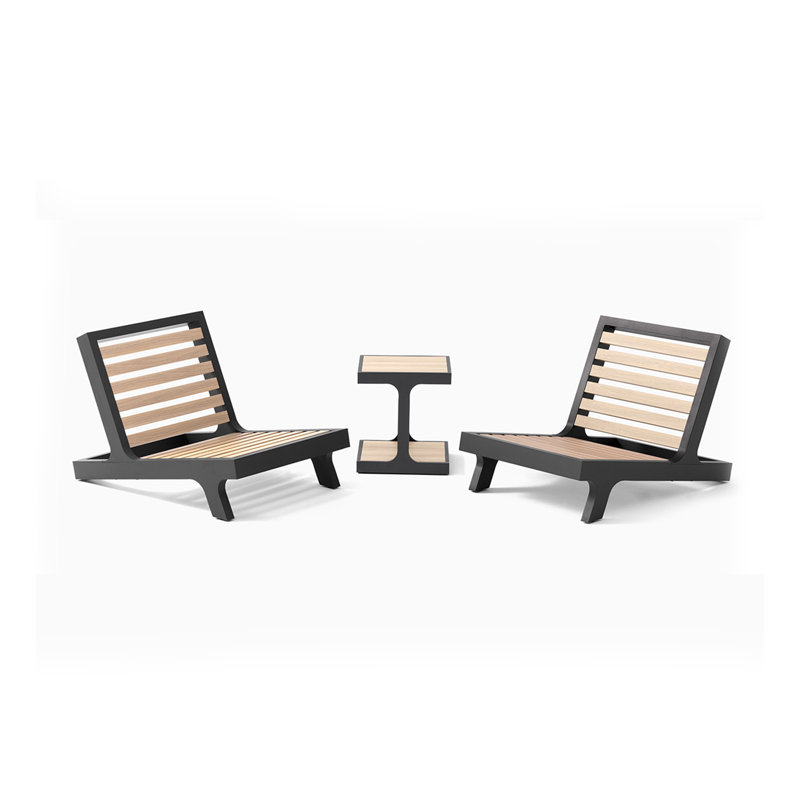 Ensemble Adirondack Sanibel avec table d'appoint