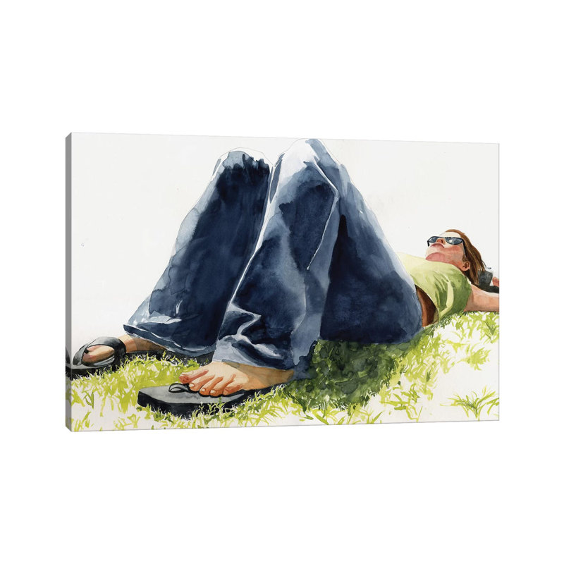 Spring Fever by Rachel Parker - Painting on Canvas, Wrapped Canvas, 20.32cm H x 30.48cm W x 1.91cm D