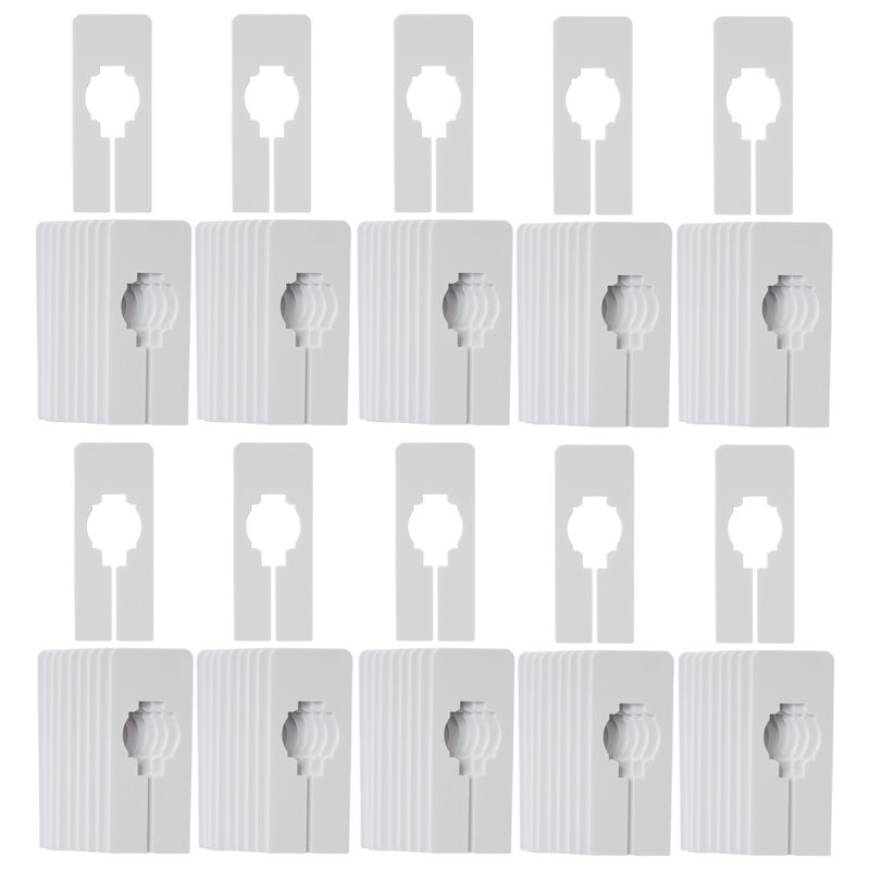 Kinner Plastic / Acrylic Size Dividers, White