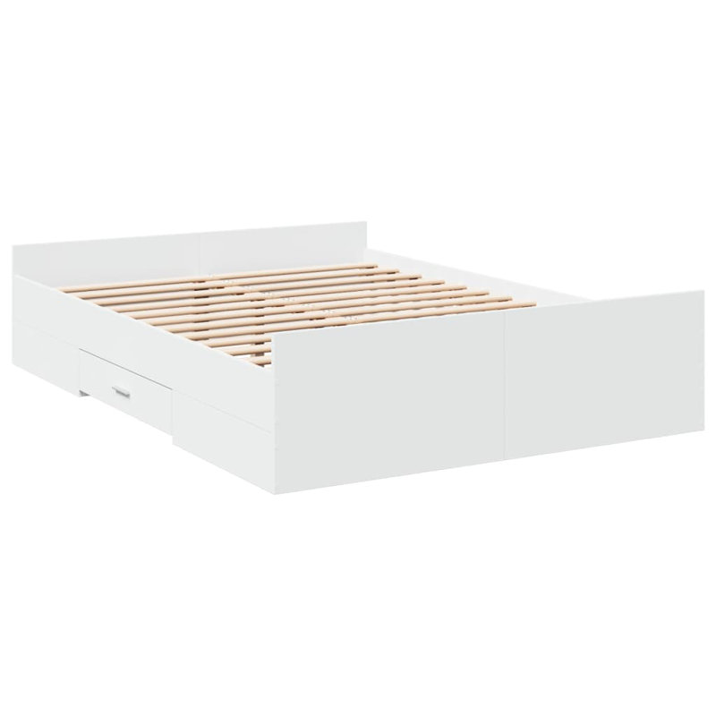Peltz Bed, Kingsize (5'), White