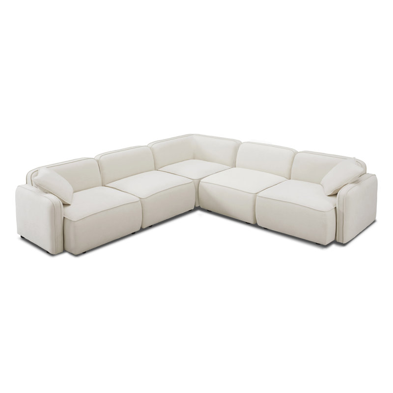 Canapé modulaire en lin recyclé Tie