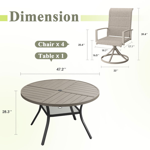Dimensions du produit
