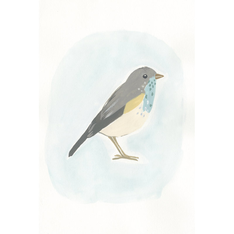Dapper Bird I, H 48 po x l 32 po x P 1,25 po