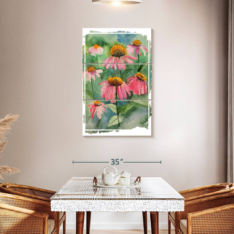 Harnek Coneflower Garden, 45" H x 28" W