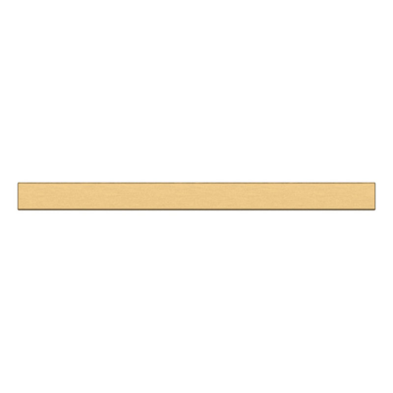 4621 Edge Pull, Satin Brass