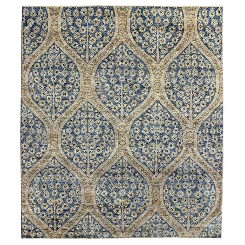 Ottoman One-of-a-Kind 8'2 X 9'9" Hand Knotted Area Rug
