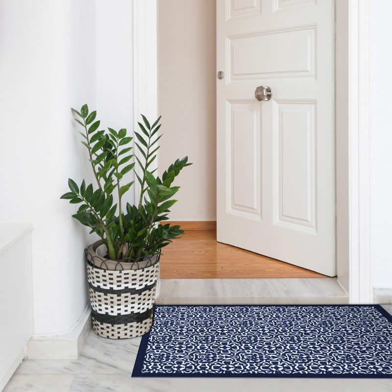 Tapis d'entrée / extérieur antidérapant Drake, Rectangle 1 pi 8 po x 2 pi 10 po