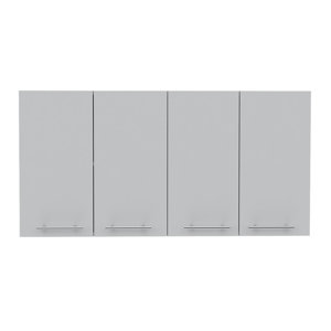 Jewlia Wall Cabinet with Two Spacious Divisions, 4-Doors