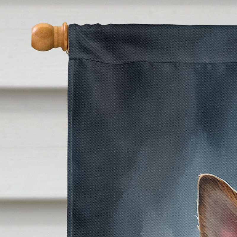 Drapeau de chiot Halloween House, Berger allemand