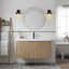 Salle de bain murale 36 "avec lavabo et porte à fermeture en douceur-1972066493