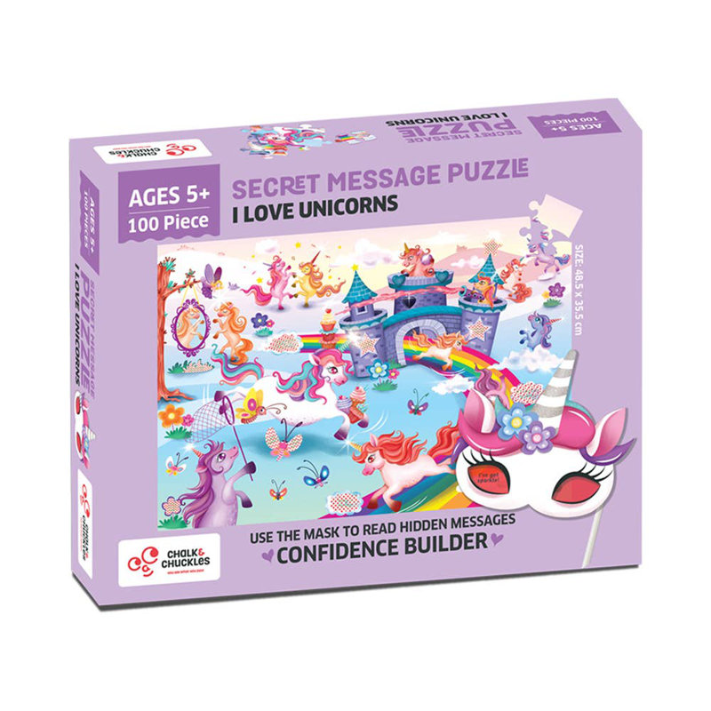 I Love Unicorns 100 pièces