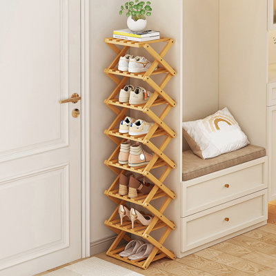 8 Pair Shoe Rack