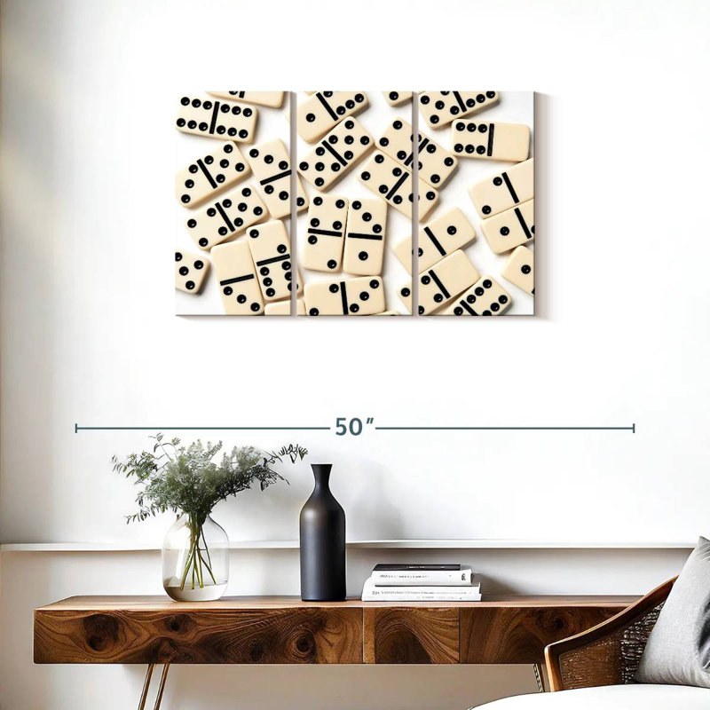 Dominos classiques, H 20 po x l 33 po