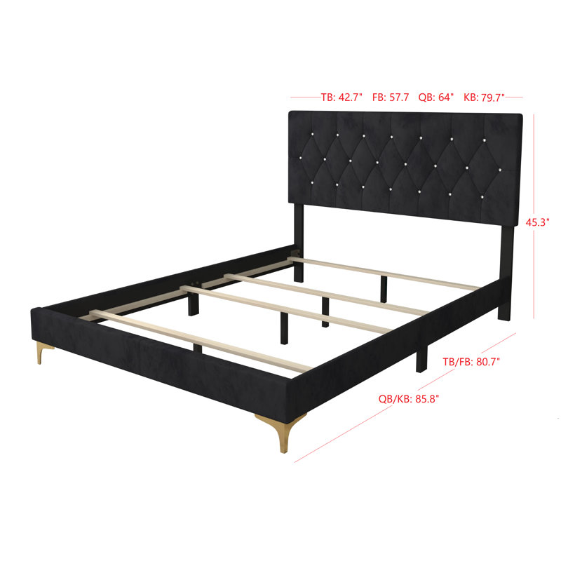 Ensemble de chambre à coucher standard 3 pièces Ossabaw, Double, Noir/gris