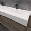 Meuble-lavabo double mural Albizu-69316019
