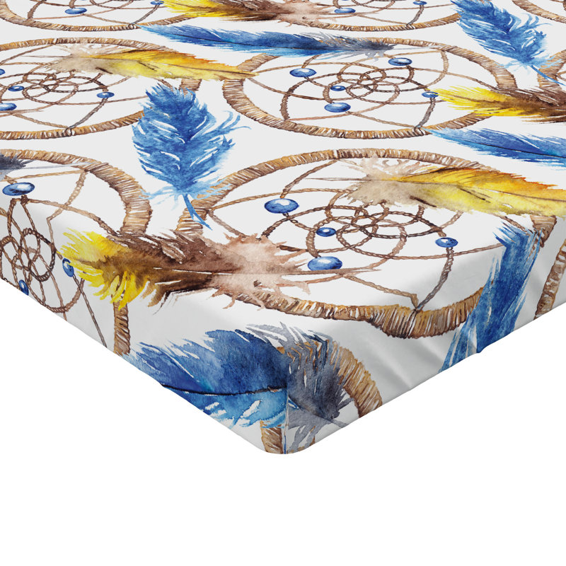 Drap-housse Ambesonne Oriental Vibes, Twin Fitted Sheet