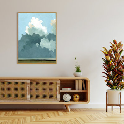 Cumulus Terrain I by Emma Caroline Framed Canvas Wall Art Print