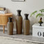 Ensemble de 3 vases de sol décoratifs en PVC durables, parfaits pour rehausser la décoration intérieure et ajouter de l'élégance à n'importe quelle pièce-766891867