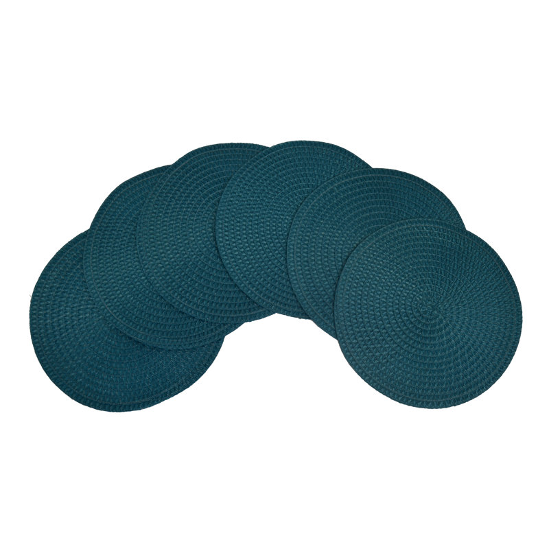 Récapitulatif tressé/intérieur/tissé rond Fetzer, Turquoise