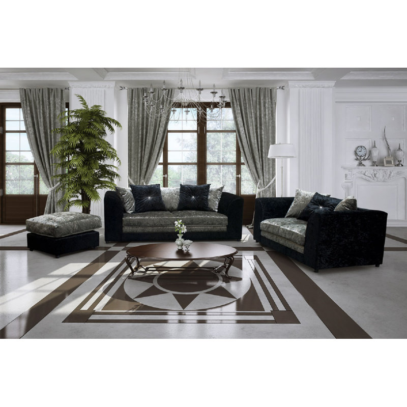 Velvet Living Room Set