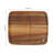 10 Pcs Tabletop Wooden Steak Serving Tray Plates