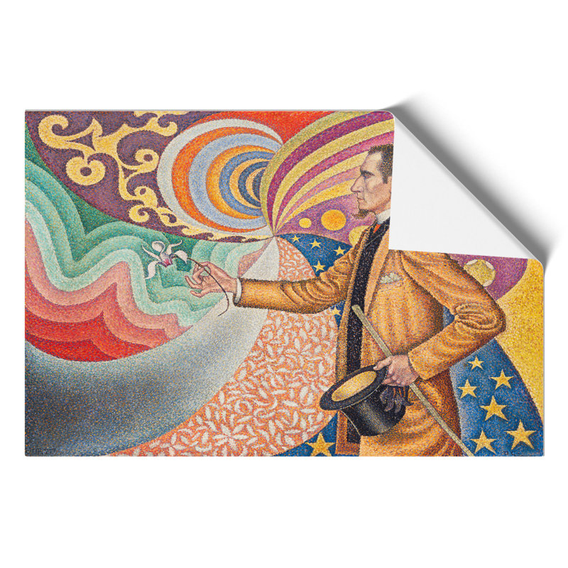 Portrait of Felix Feneon by Paul Signac - Frameless Print, 42cm H x 59cm W x 0.1cm D