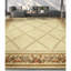 High-Quality Hand-Knotted Ivory Area Rug